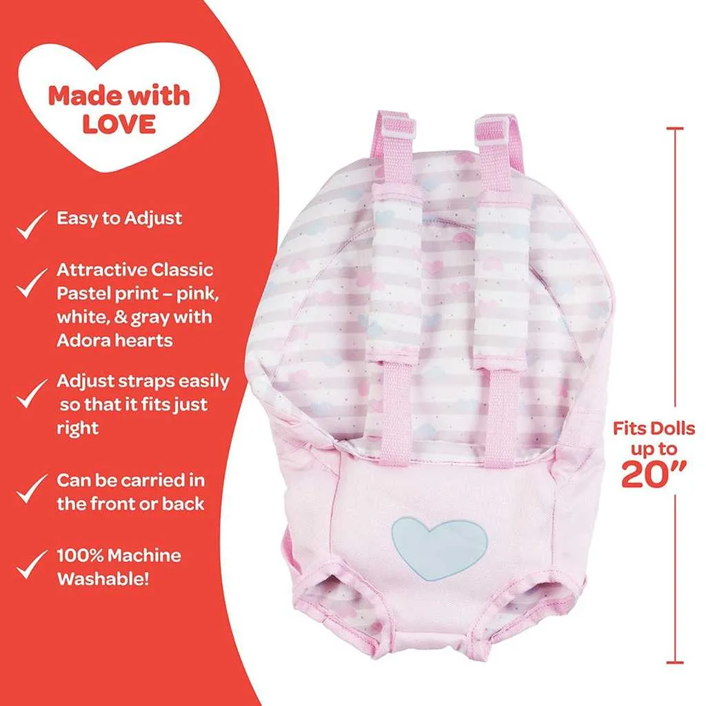 Adora Classic Pastel Pink Baby Carrier