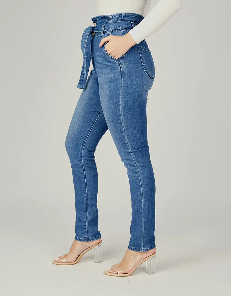 Amber Waist Jeans With Belt