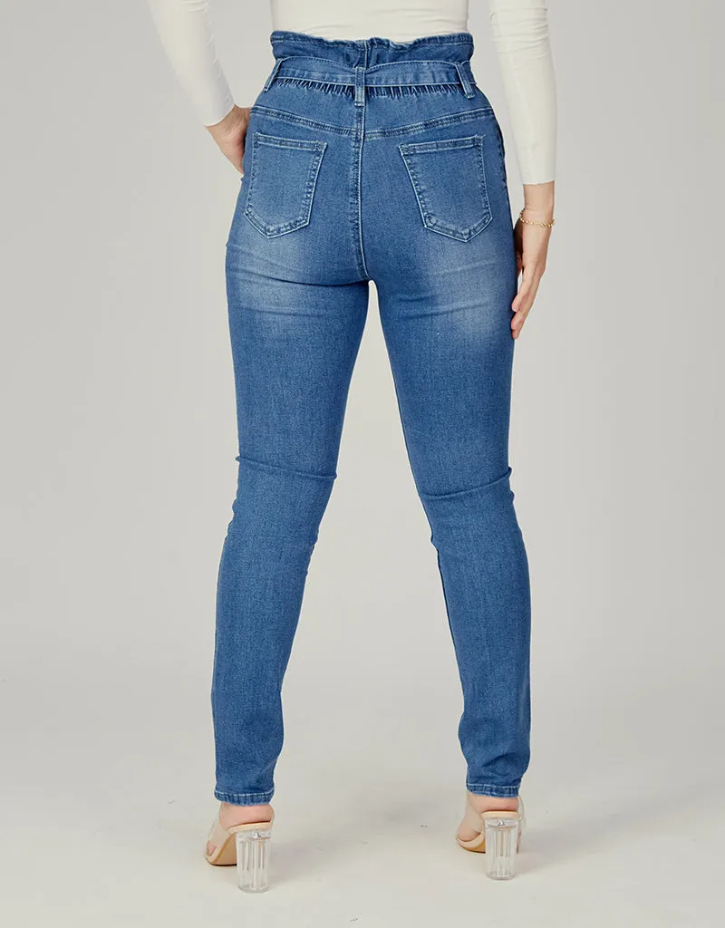 Amber Waist Jeans With Belt