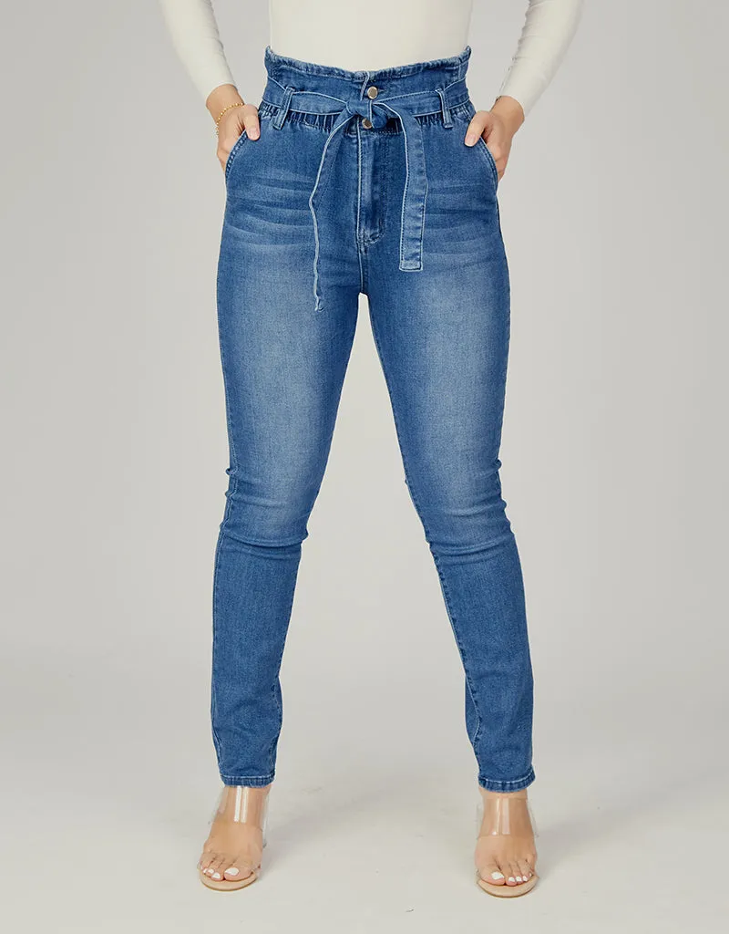 Amber Waist Jeans With Belt