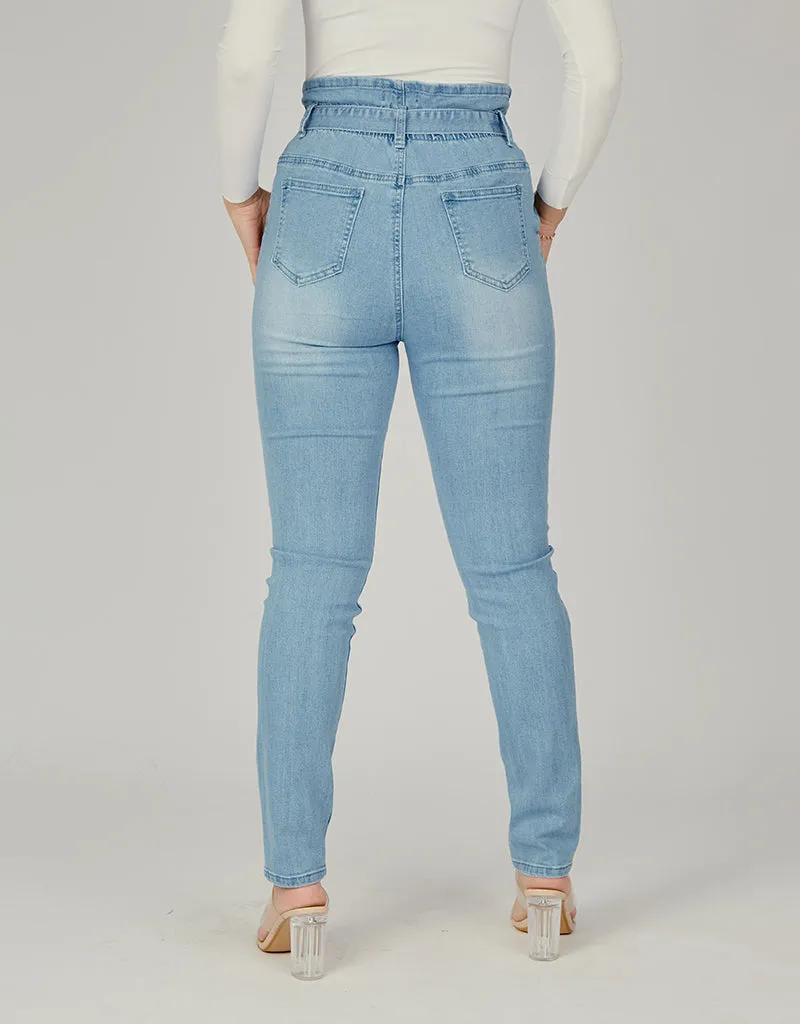 Amber Waist Jeans With Belt