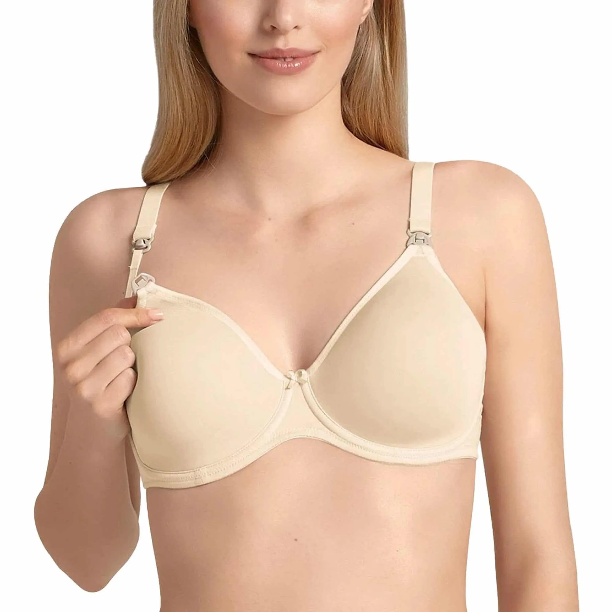 Anita | Summer Underwire Spacer Nursing Bra | Powder