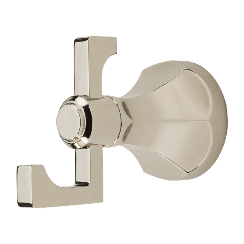 Arterra 2" Square-J Robe Hook in Polished Nickel