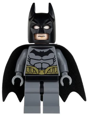 Batman, Dark Bluish Gray Suit, Gold Belt, Dark Bluish Gray Hands