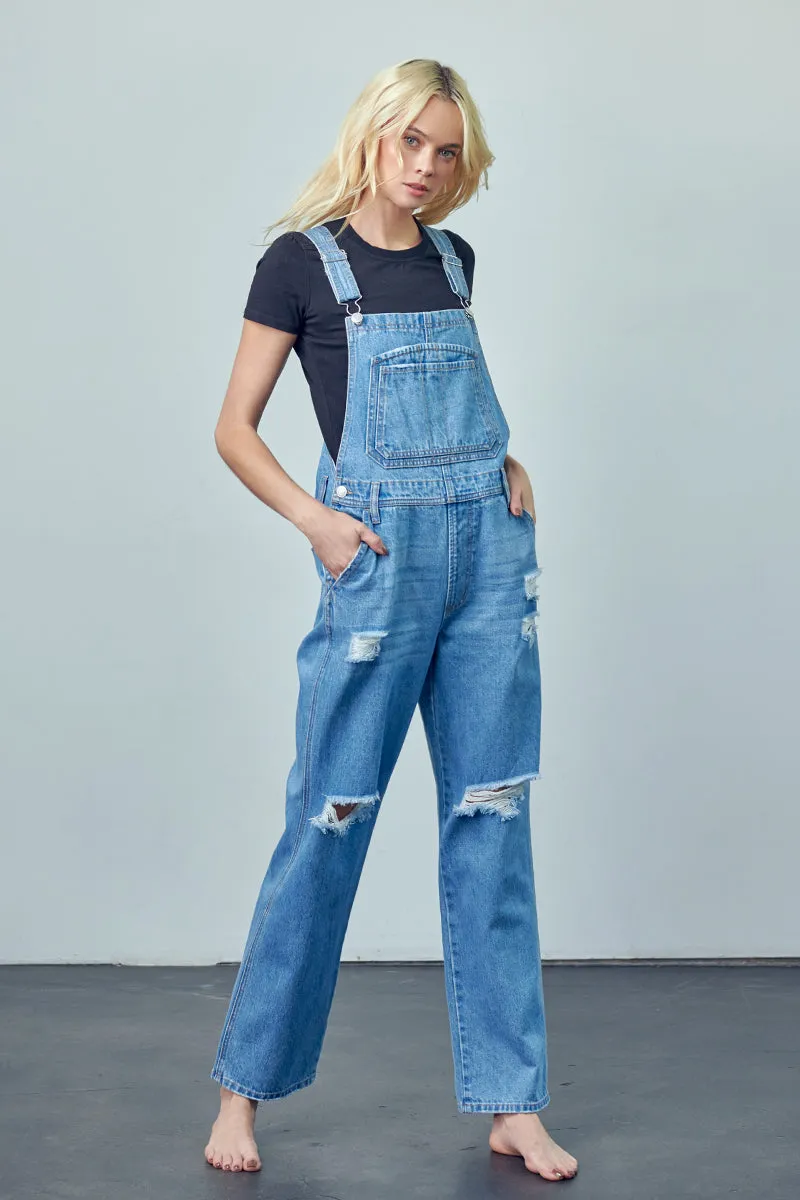 Boyish Denim Overalls