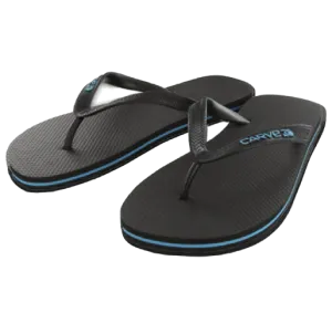 Carve Kingpin Mens Thongs Black/Cyan