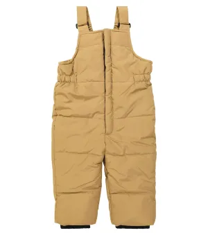 Children's insulated overalls, olive color Liewood, beige