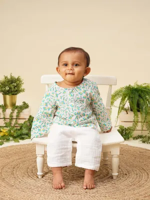 Flower Fields - Baby Kurta Set