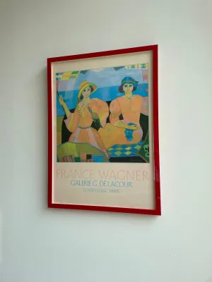 France Wagner Print