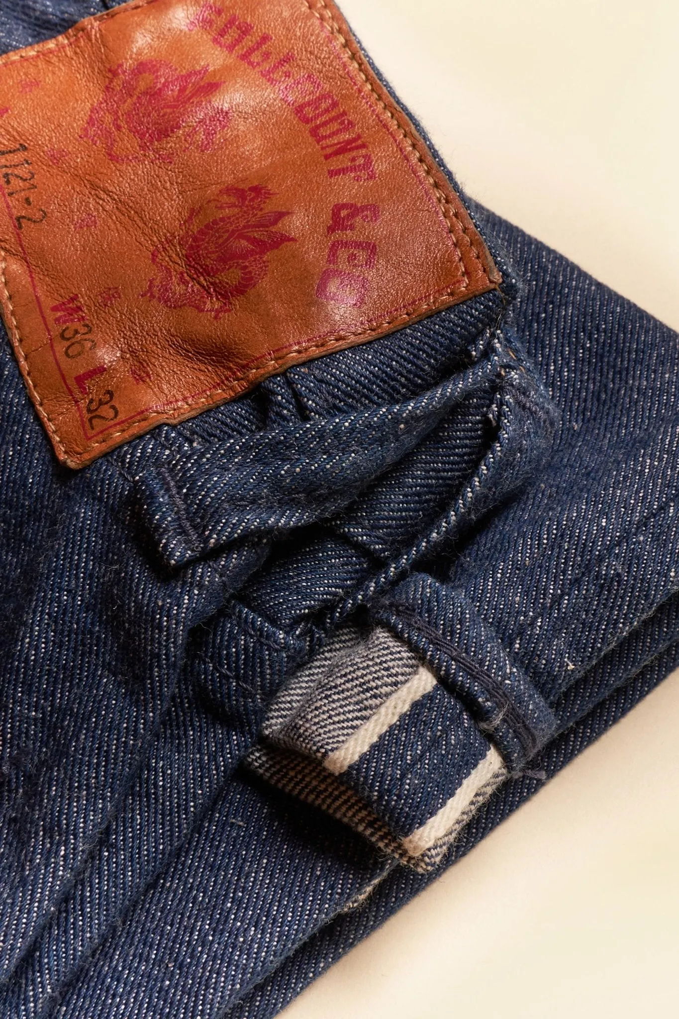 Fullcount Duke 2 Wide Cut Selvedge Denim - 13oz