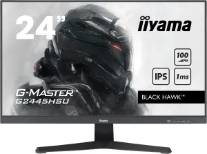 Iiyama G-Master Black Hawk G2445hsu-B1 - Led Monitor - 24" - 1920 X 1080 Full Hd (1080P) @ 100 Hz - Ips - 250 Cd/M� - 13