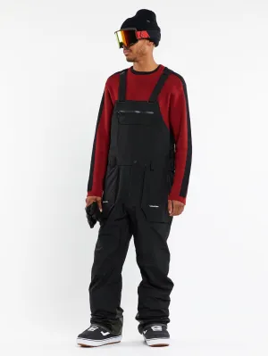 Mens Rain Gore-Tex Bib Overalls - Black