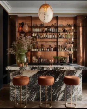 Modern Sophisticated Stylish Bar Unit