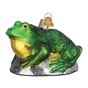 Old World Christmas Bullfrog Ornament