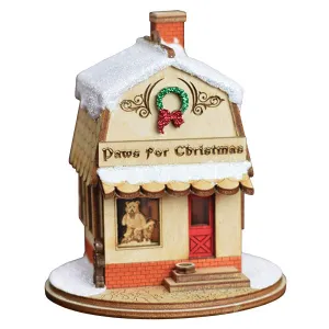 Old World Christmas Paws for Christmas Pet Shop Ornament