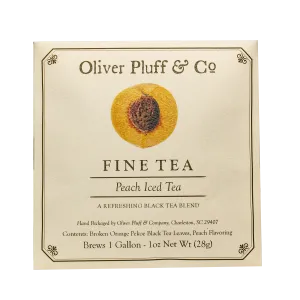 Oliver Pluff & Company - Peach Iced Tea