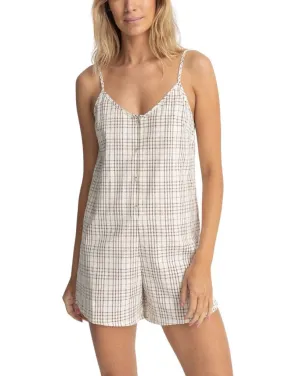 Rumi Check Romper