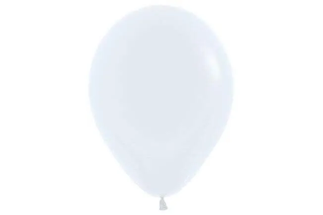 Sempertex - 11" Fashion White Latex Balloons (50pcs)