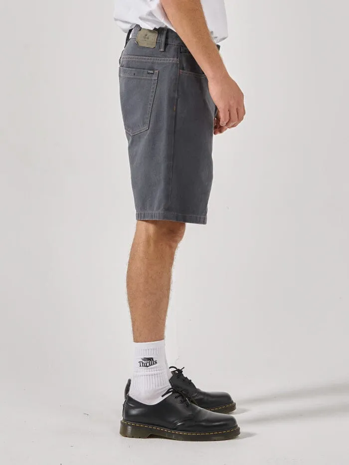 Slacker Denim Short - Dark Slate