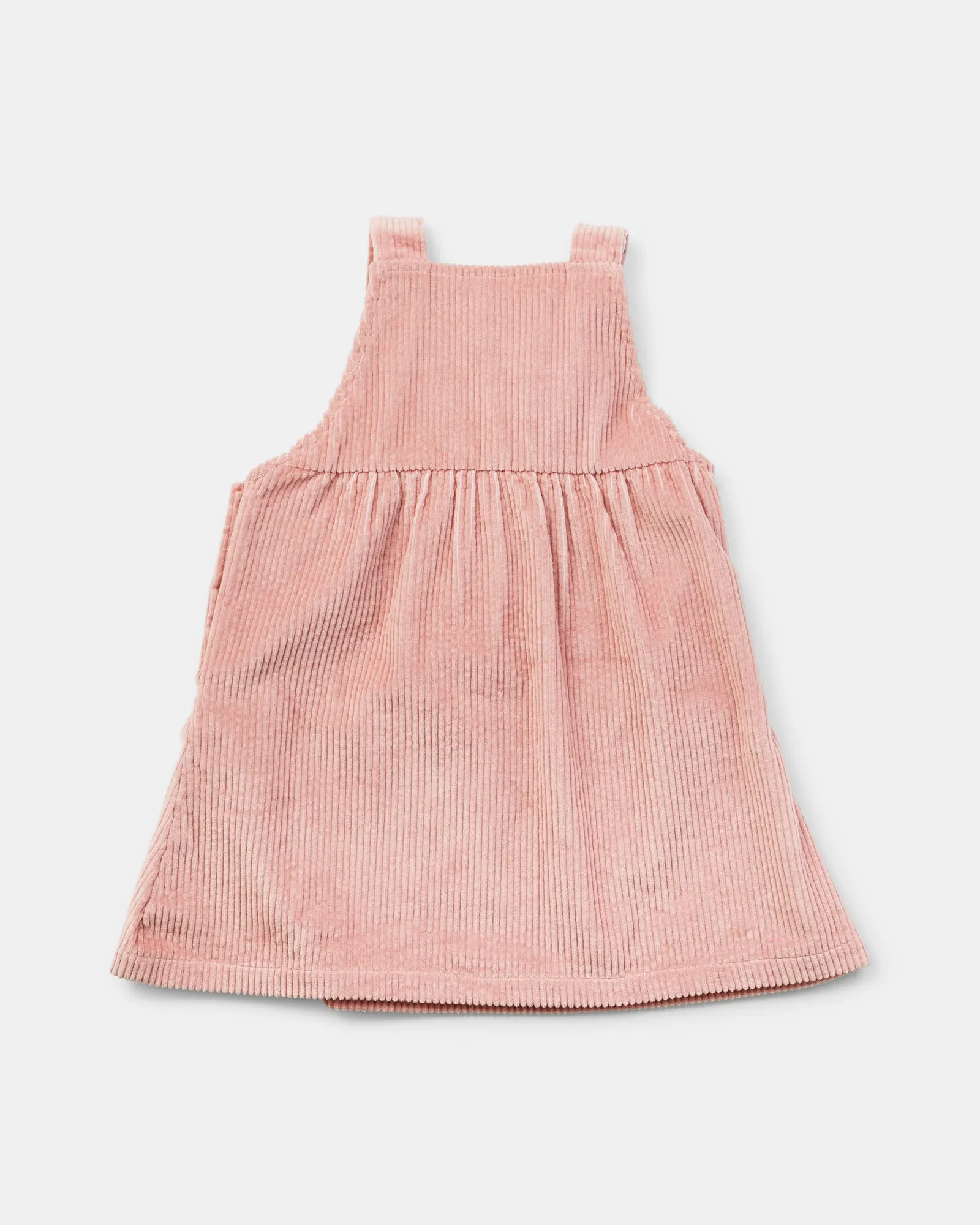 Sloan Overalls Dress - Pink