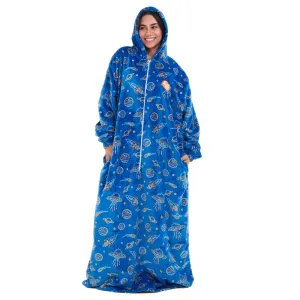 Snuggs Wearable Blanket Monk Royal Blue Space