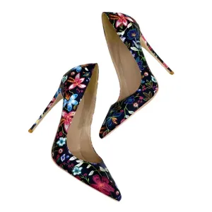 Chic Floral Garden Pumps