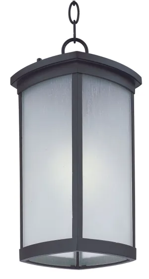 Terrace E26 16" Single Light Outdoor Pendant Light in Bronze