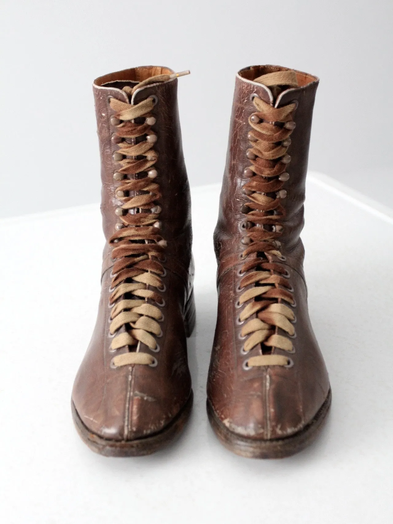 vintage Solidus leather boots