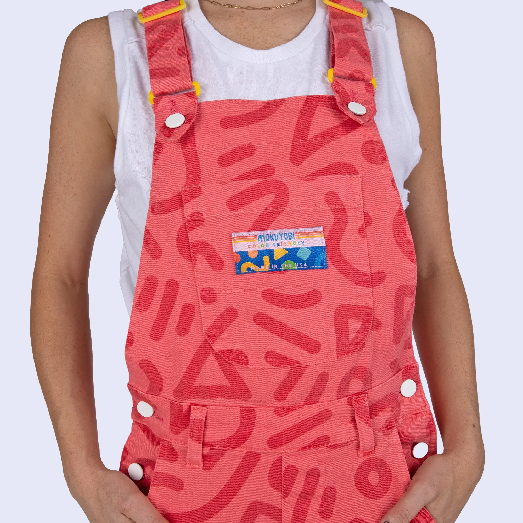 Watermelon Zap Overalls