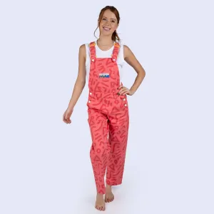 Watermelon Zap Overalls