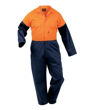 Workzone Day Only 100% Cotton, Domed Overall